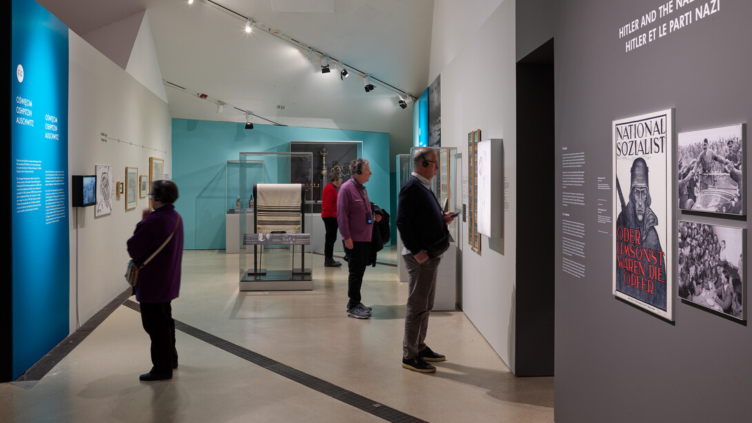 Auschwitz. Not long ago. Not far away, exhibition view. Courtesy of ROM