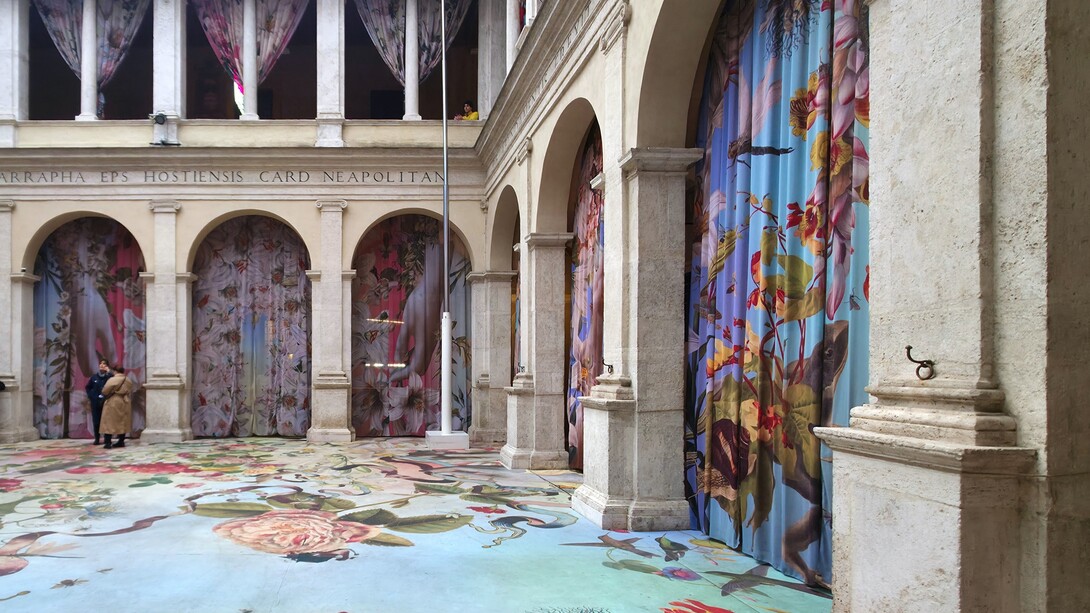 Bramante, Chiostro di Santa Maria della Pace, Roma, Italia. Gennaio 2026, foto di Nate Bergin