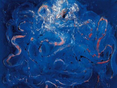 Miquel Barceló, Pop de fonera, 2015, Mixed media on canvas, 33 1/2 x 41 3/8 inches (85.1 x 105.1 cm), Art © 2015 Miquel Barceló / Artists Rights Society (ARS), New York / ADAGP, Paris. Courtesy of Acquavella Galleries 