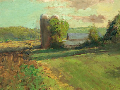 Hudson Valley Landscapes. Courtesy of Carrie Haddad Gallery