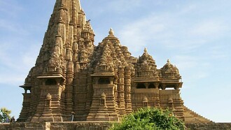 India. Templos de Khajuraho