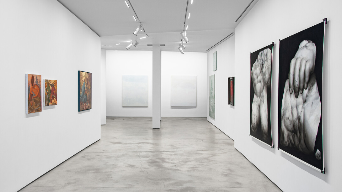 Varios artistas, Neo-Nueva York, vista de exhibición. Cortesía de la Galería Yusto / Giner 