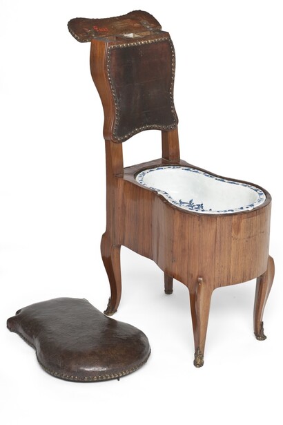 Anonyme, Bidet, XVIIIe siècle. Avec l'aimable autorisation des Arts Décoratifs