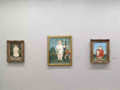 Henri Rousseau, A painter's ambition, exhibition view. Courtesy of Musée de l'Orangerie