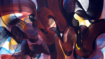 Sans titre, pigment et medium acrylique sur toile, 89 x 147 cm, 2019