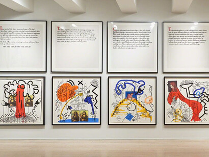 Keith Haring. Courtesy of Pace Prints Gallery