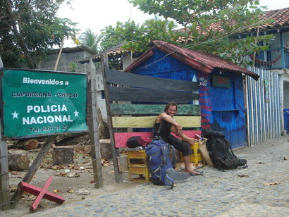 Panamá. Estación de policía de Puerto Obaldía. Foto: Fernando Miguel