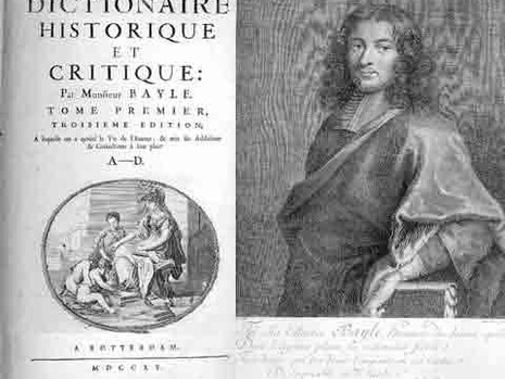 Dictionnaire Historique et critique de Pierre Bayle