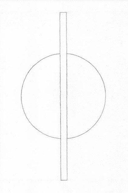 Moon 1, 16 x 16 cm, charcoal on paper, Mark Weighton, 2012