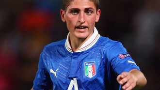 Marco Verratti della Nazionale italiana
