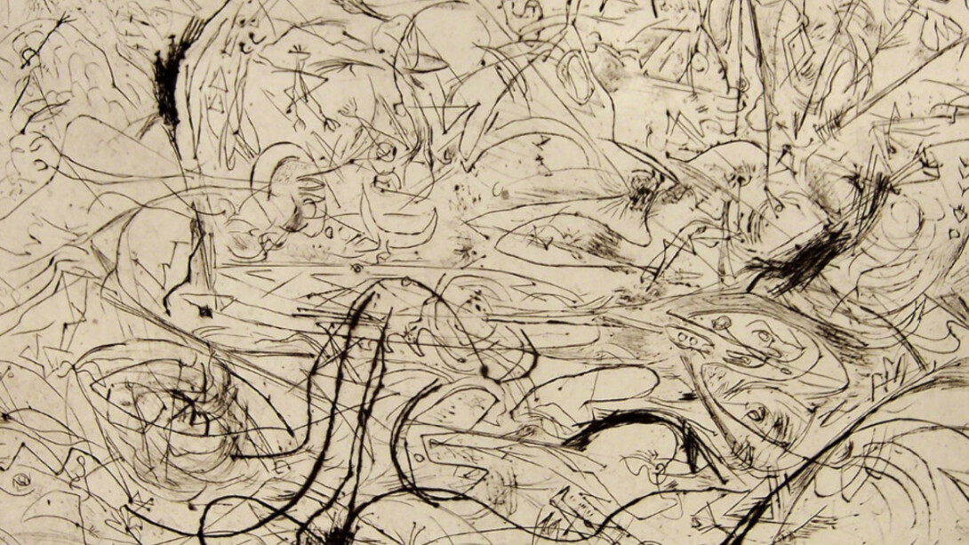 Jackson Pollock. Courtesy of Washburn Gallery