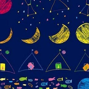 Yasashii Hankachi, n.075, 2011, printed on cotton, 45 x 45 cm, © JAGDA