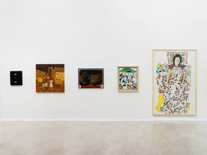 Vários artistas, 17º salão dos artistas sem galeria, vista da exposição. Cortesia de Zipper Galeria