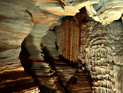 Gruta da Lapinha no circuito Peter Lund em Lagoa Santa, Minas Gerais, Brasil