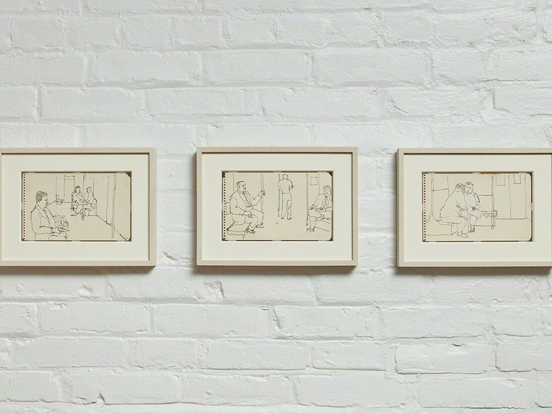 Alex Katz, Exhibition view. Courtesy of Timothy Taylor