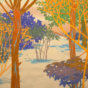 Gillian Theobald, Fictive space (winter) 120, 2023. Courtesy of Kathryn Markel Fine Arts Gallery