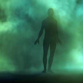 Rushing into Water – 017 by Banz & Bowinkel (2017), Computer Generated Image, Fine Art Print, 24 x 36 cm, 1 + 1 AP | Courtesy of Roehrs & Boetsch