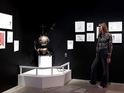 The world of Tim Burton, exhibition view. Courtesy of Design Museum
