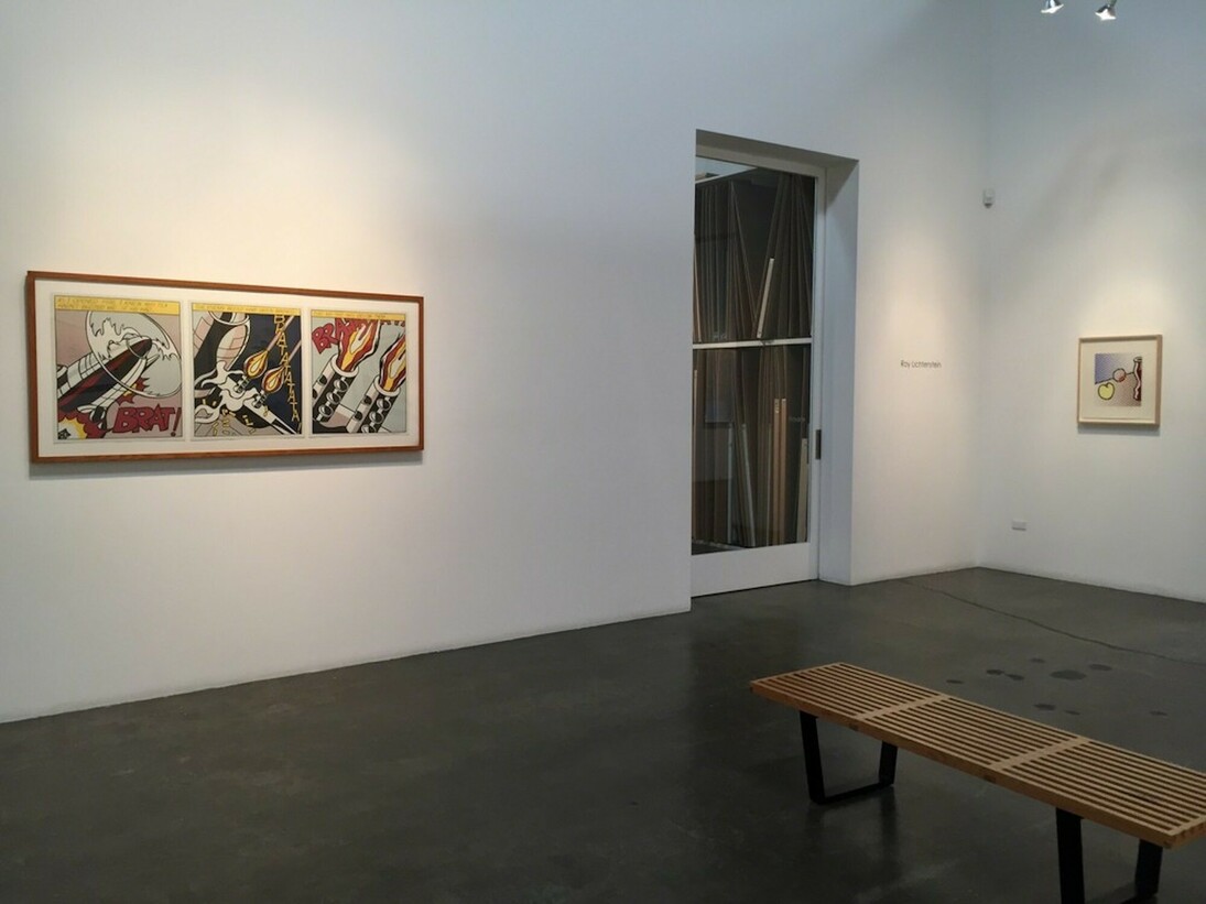 Roy Lichtenstein. Courtesy of Leslie Sacks Gallery