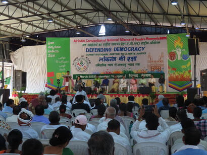 'Defending Democracy' NAPM national convention, Hyderabad, 1-4 March 2025 @ Ashish Kothari