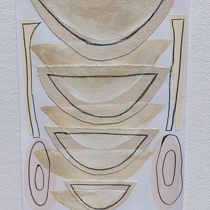 Victor Matthews, Summer collage no.19 (detail), 2025. Courtesy of Space Gallery