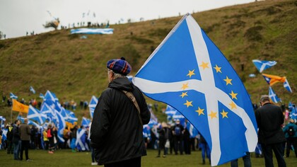 Simpatizante del Partido Nacional Escocés