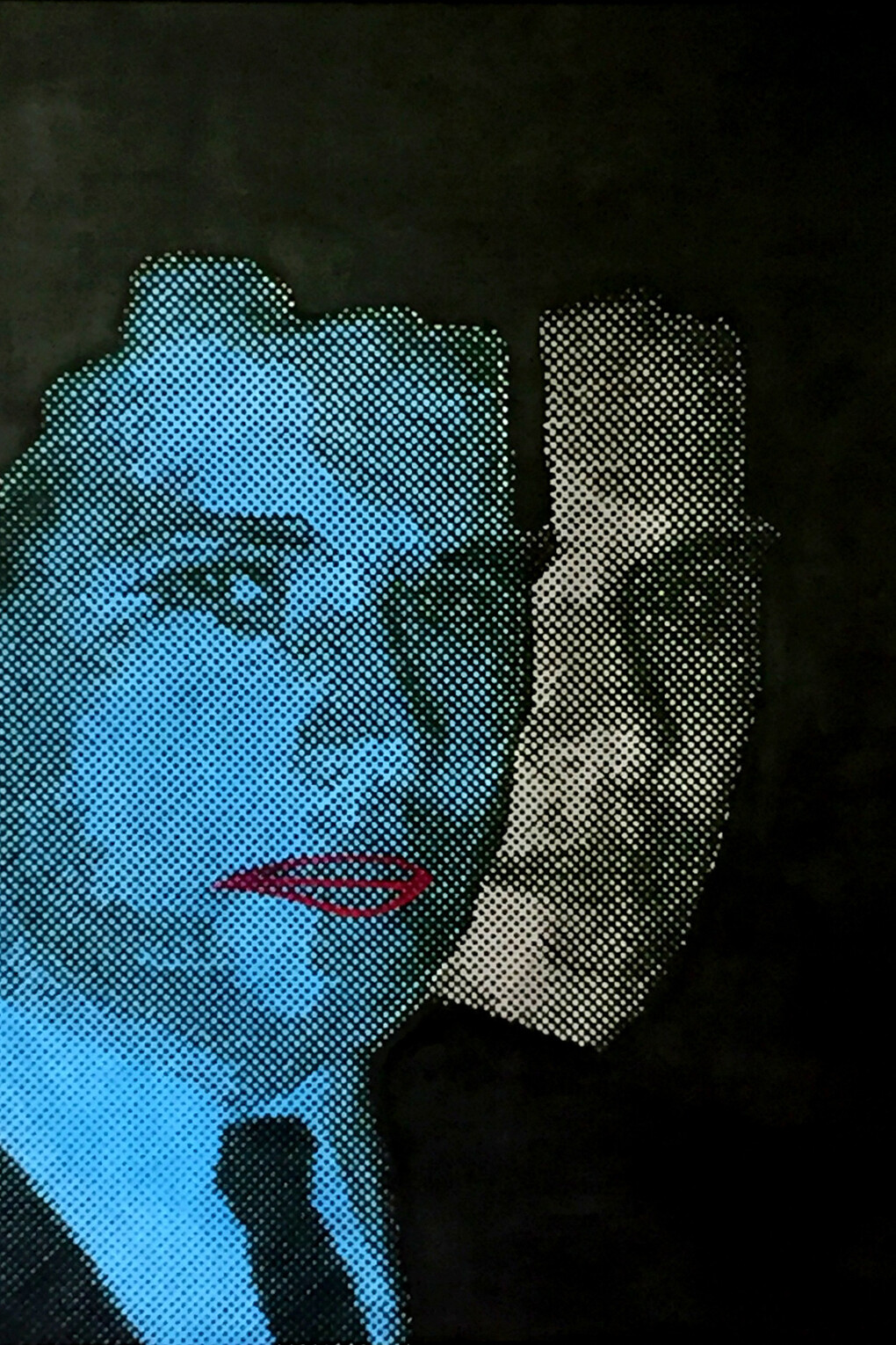 Adam Koukoudakis, Pops, Acrylic on Canvas