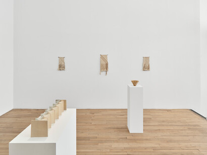Kay Sekimachi, A personal archive, exhibition view. Courtesy of Andrew Kreps Gallery