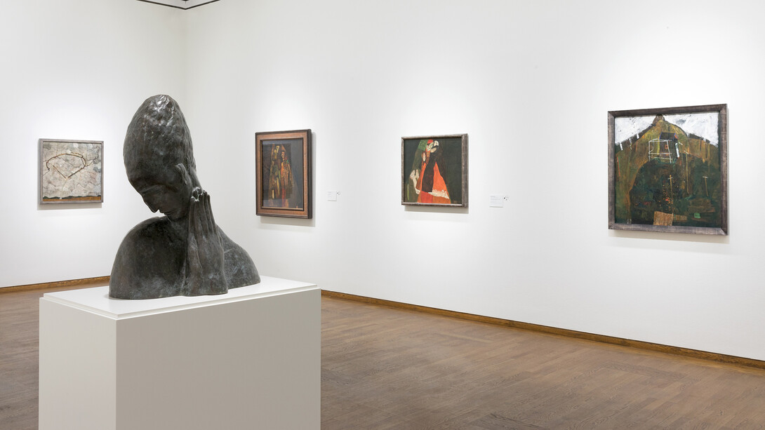 Wien 1900, aufbruch in die moderne, ausstellungsansicht. Mit freundlicher genehmigung des Leopold Museums