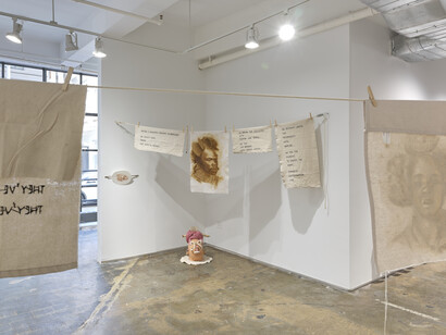 Exhibition view, Yvonne Shortt, Shedding My Toxic Core, 2024, A.I.R. Gallery, Brooklyn, NY. Photography by Matthew Sherman. Courtesy of A.I.R. Gallery