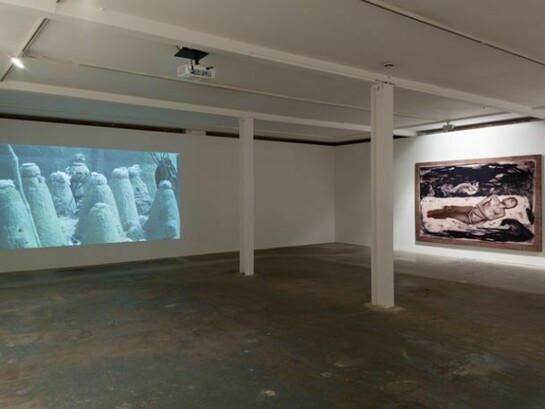 Markus Selg, La Vague d'Esprit, 2013, Vilma Gold, London, Installation View, Courtesy Vilma Gold, London. Photo: Lewis Ronald