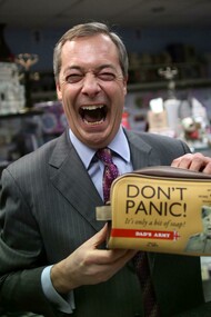 Nigel Farage, punta de lanza de los partidarios del «brexit»
