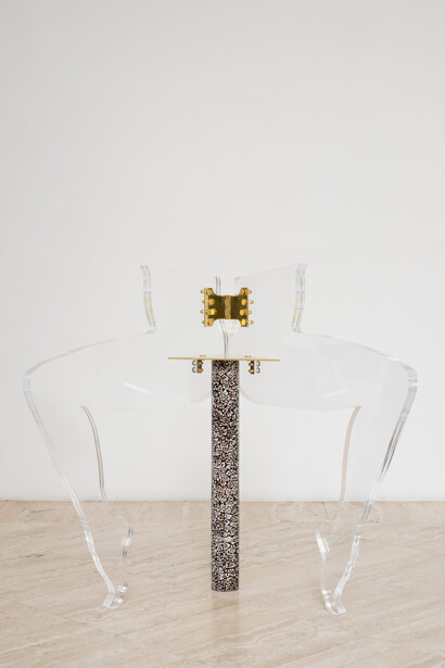 Anthea Hamilton, Soft you, exhibition view. Courtesy of Fondazione Memmo
