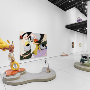 Yuli Yamagata, Ghosts don't wear watches, exhibition view. Courtesy of Anton Kern Gallery