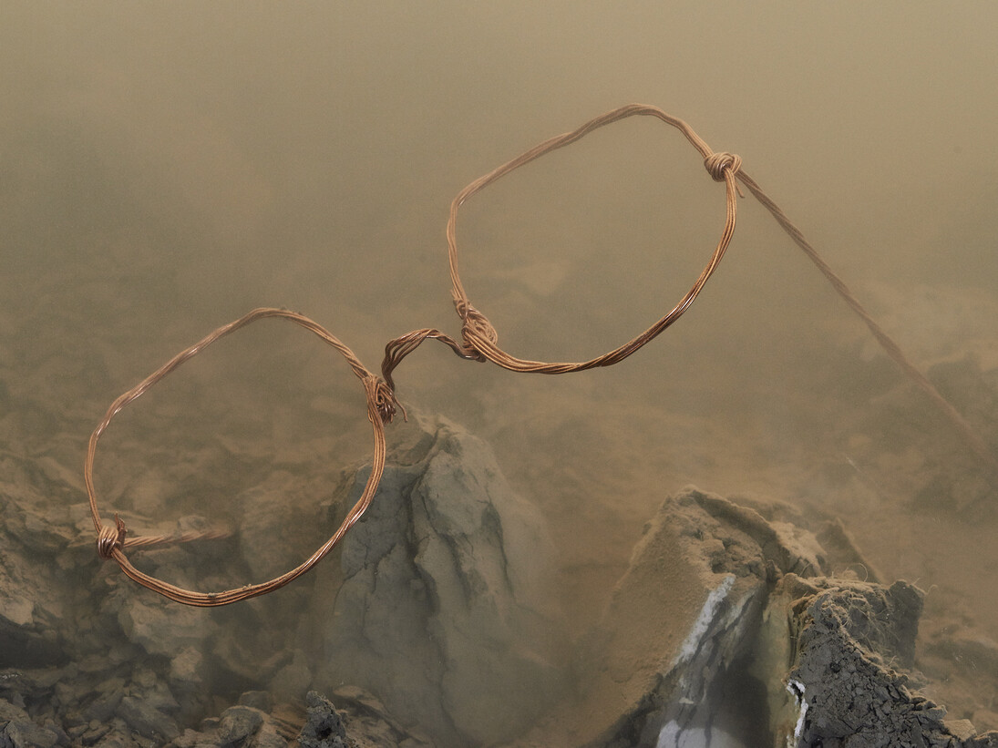 Project Arts Centre, Stéphane Béna
Hanly, Length of a Legacy (Thomas
Midgley), 2015, (detail)
unfired clay, water tank, water
(Gallery)