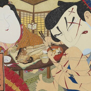 Shintaro Miyake, 記憶 Memories (detail), 2026. Courtesy of Tomio Koyama Gallery