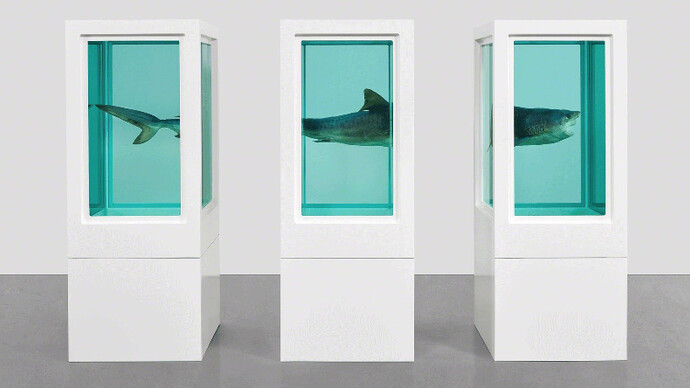 Damien Hirst. Courtesy of Gagosian