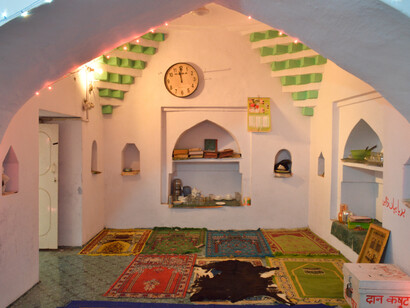 The room where Sheikh spent 14 years of his time in rigorous prayers