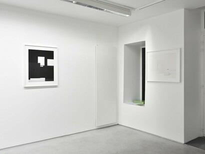 Reste eVidence Black-out, Exhibirtion view. Courtesy of galerie Christophe Gaillard