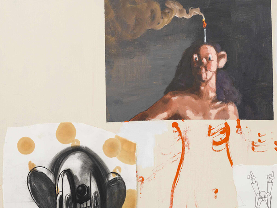 George Condo. Confrontation. Courtesy of Museum Berggruen