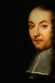 Anónimo; Retrato de Marcello Malpighi (detalle)