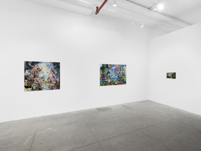 Eric Uhlir, The long light, exhibition view. Courtesy of Winston Wächtert Fine Art