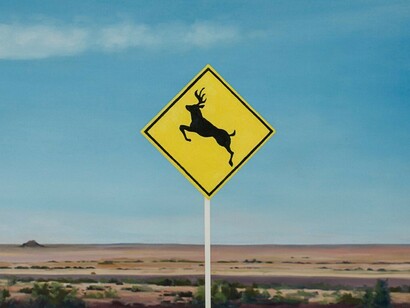 Martha Beaumont, Deer, 2015, C-Type print, edition of 5, 89 x 148 cm