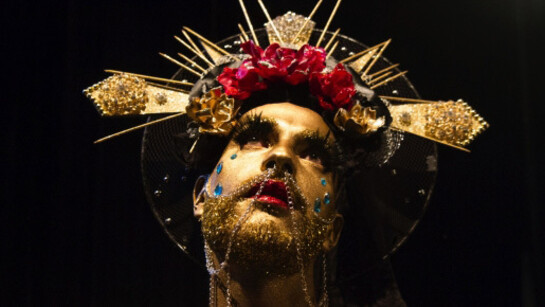 Anthony Marquelet, Ego Divina, performance (produite avec le soutien de La Nuit Européenne des Chercheurs, Metz), 2015.