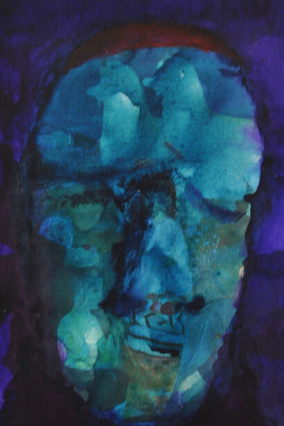 Herbert Beck
Kardinal
Watercolour on paper, 2009 41 x 31 cm
© Estate Herbert Beck
