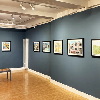 Pretty city, exhibition view. Courtesy of Creativity Explored 