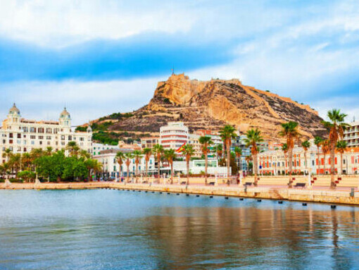 Bahía de Alicante, Monte Banacantil, Alicante, España