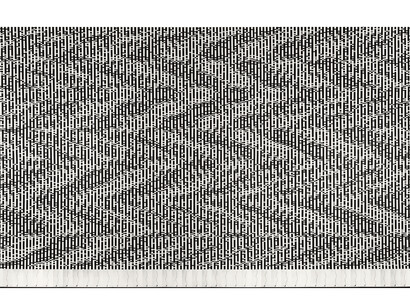 Michael Kidner Column (no.2) in Front of its own Image, 1970 © Michael Kidner Art Ltd., Courtesy of Flowers Gallery