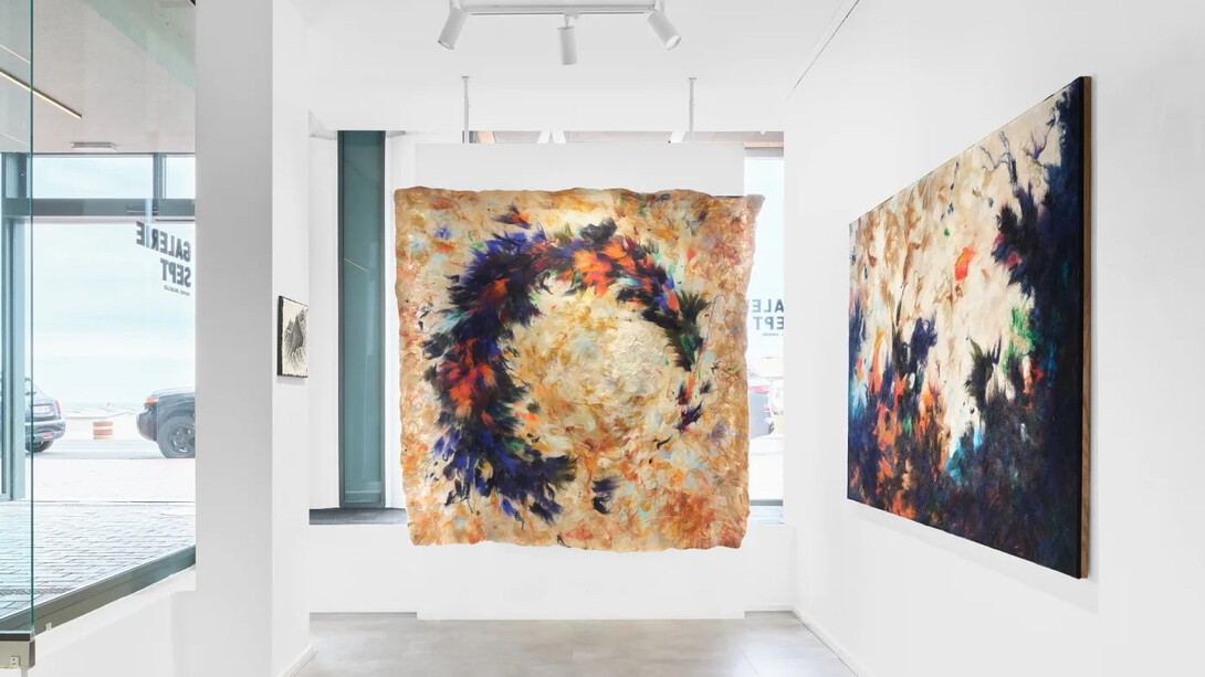 Laurine Malengreau, Anima fibra, exhibition view. Courtesy of Galerie Sept