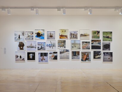 Sohrab Hura, Mother, exhxibition view. Courtesy of MoMA PS1